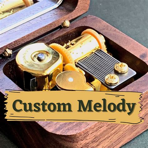 Custom music boxes with your own tune